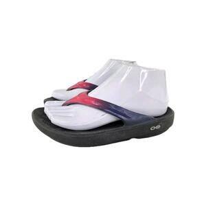 OOlala Luxe Toe Post Sandal US 6 Womens Evening Tide Recovery Flip-Flops Shoes